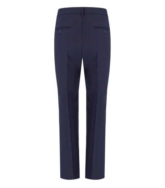 Pantaloni office Max Mara MAX MARA WEEKEND RANA BLUE TROUSER Blue Femei (BM 17044996) 2