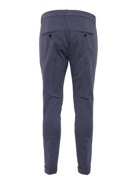 Pantaloni casual Dondup GAUBERT PANTS Blue Barbati (BM 17045173) 2