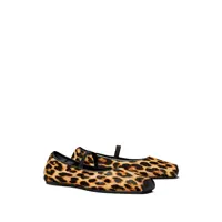 Balerini Tory Burch Dama - Balerini Tory Burch Tory Burch Mary Jane Leopard Print Ballets BROWN Femei (BM 17046394) - B-mall.ro
