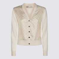 Cardigane Tory Burch Printed Silk Cardigan Femei