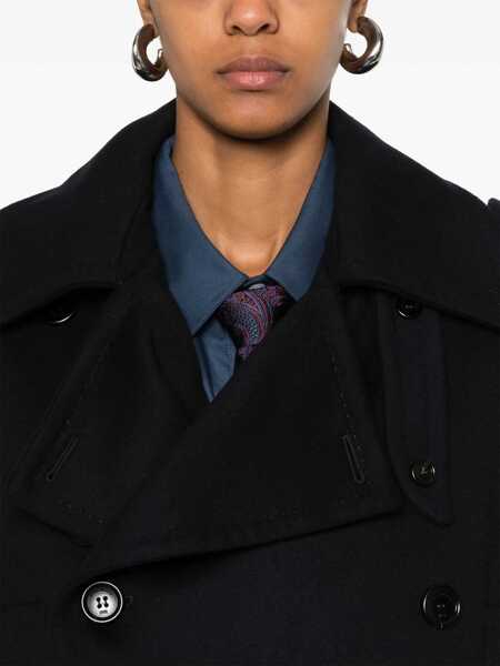 Paltoane Max Mara Max Mara Coats BLUE Femei (BM 17046958) 5