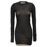 Rochii The Attico Two-Material Minidress Femei