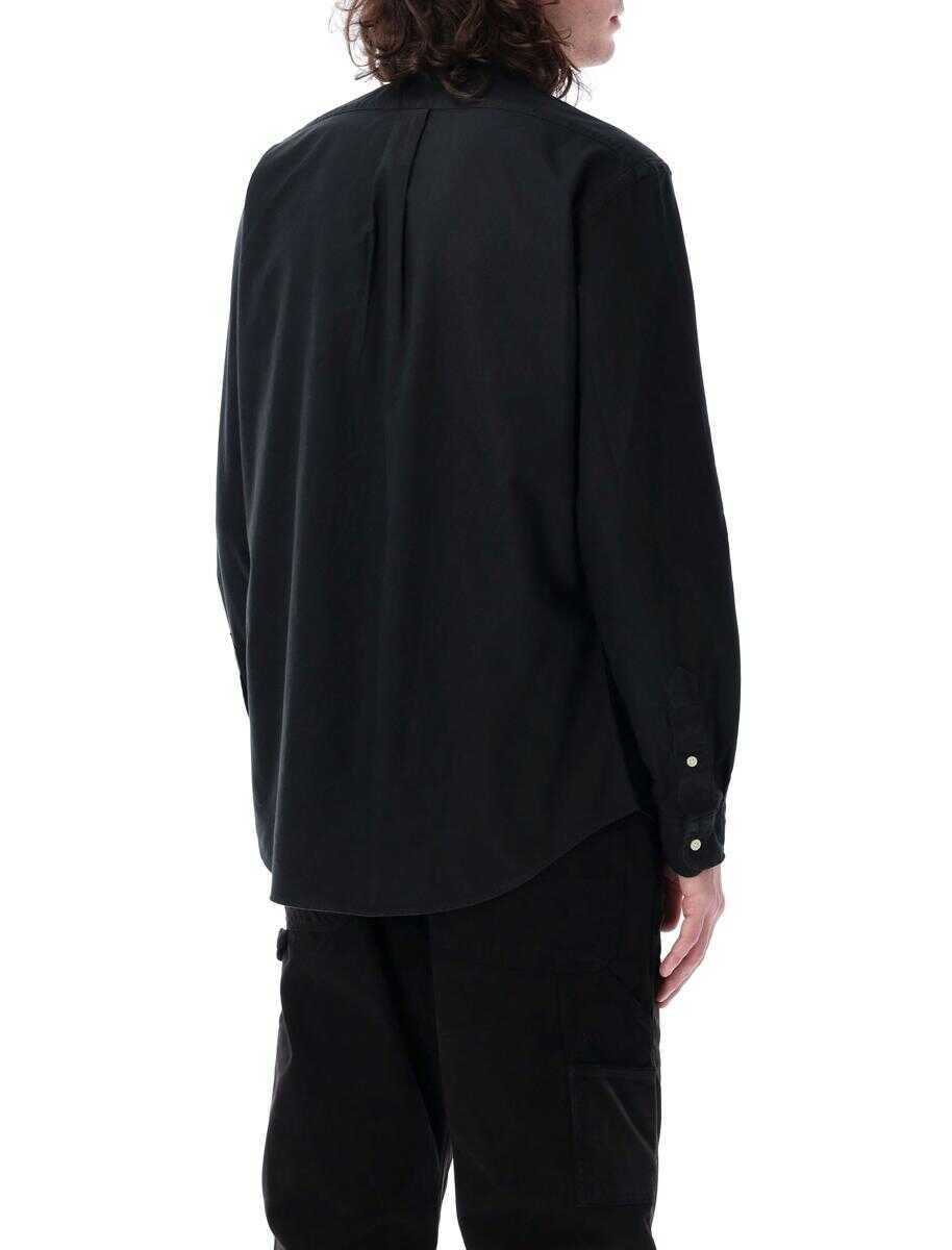 Tricouri Polo Ralph Lauren Polo Ralph Lauren Cotton Custom Fit Shirt Black Barbati (BM 17047501) 2