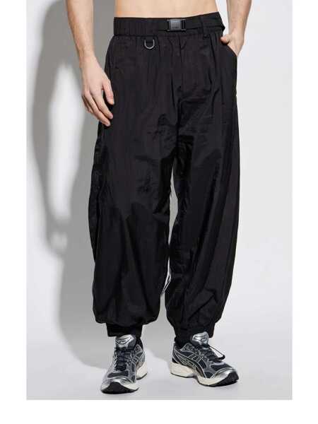 Pantaloni Y-3 Y-3 Adidas Stripes Nylon Shell Pants Black Barbati (BM 17047840) 3