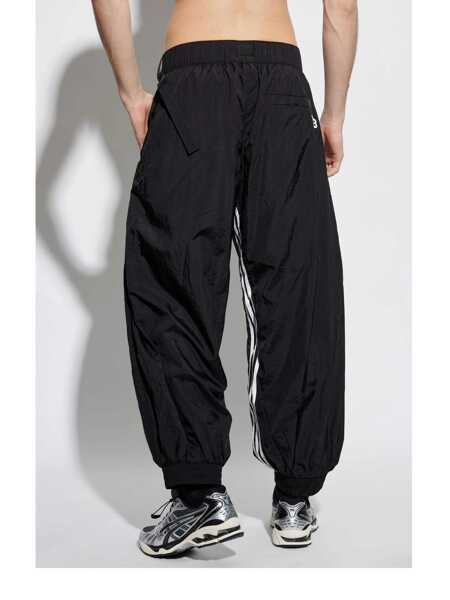 Pantaloni Y-3 Y-3 Adidas Stripes Nylon Shell Pants Black Barbati (BM 17047840) 4