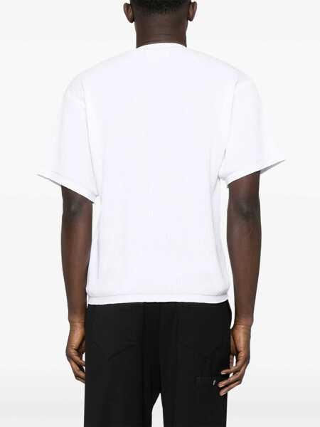 Topuri MAGLIANO Magliano Waffle Tee WHITE Barbati (BM 17047951) 3