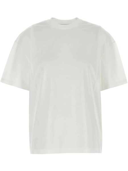 Tricouri Prada Prada Cotton T-Shirt White Femei (BM 17048611) 1