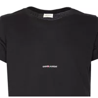 Topuri Saint Laurent pentru Barbati - Topuri Saint Laurent Saint Laurent T-Shirts And Polos Black Barbati (BM 17048911) - B-mall.ro