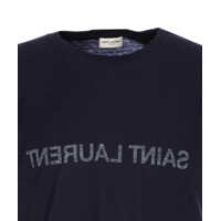 Topuri Saint Laurent pentru Barbati - Topuri Saint Laurent Saint Laurent T-Shirts And Polos BLUE Barbati (BM 17049502) - B-mall.ro