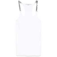 Topuri Stella McCartney Tank Top With Chain Inserts Femei