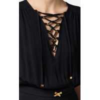Rochii Elisabetta Franchi Dama - Rochii Elisabetta Franchi Elisabetta Franchi Dresses Black Femei (BM 17051740) - B-mall.ro