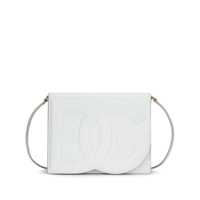 Genti de umar Dolce & Gabbana White Leather Crossbody Bag Femei