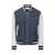 Givenchy Givenchy Mixed Mat Varsity Jacket BLUE