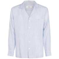 Camasi Lardini White And Light Linen Shirt Barbati