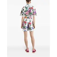 Camasi Dolce & Gabbana Dama - Camasi Dolce & Gabbana Dolce & Gabbana Printed Cotton Shirt WHITE Femei (BM 17053717) - B-mall.ro