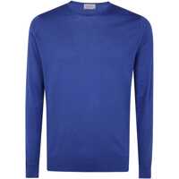 Camasi John Smedley Hatfield Long Sleeves Crewneck Pullover Clothing Barbati