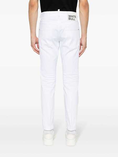 Blugi DSQUARED2 DSQUARED2 Skater Jean Clothing WHITE Barbati (BM 17059258) 4