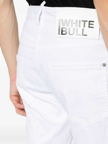 Blugi DSQUARED2 DSQUARED2 Skater Jean Clothing WHITE Barbati (BM 17059258) 5