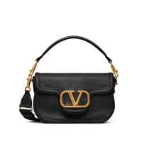 Genti de umar Valentino Garavani Alltime Leather Shoulder Bag Femei