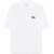 Lacoste Loose Fit Pique Polo Shirt WHITE