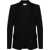 Off-White Virgin Wool Formal Vars Blazer With Logo Patch Black