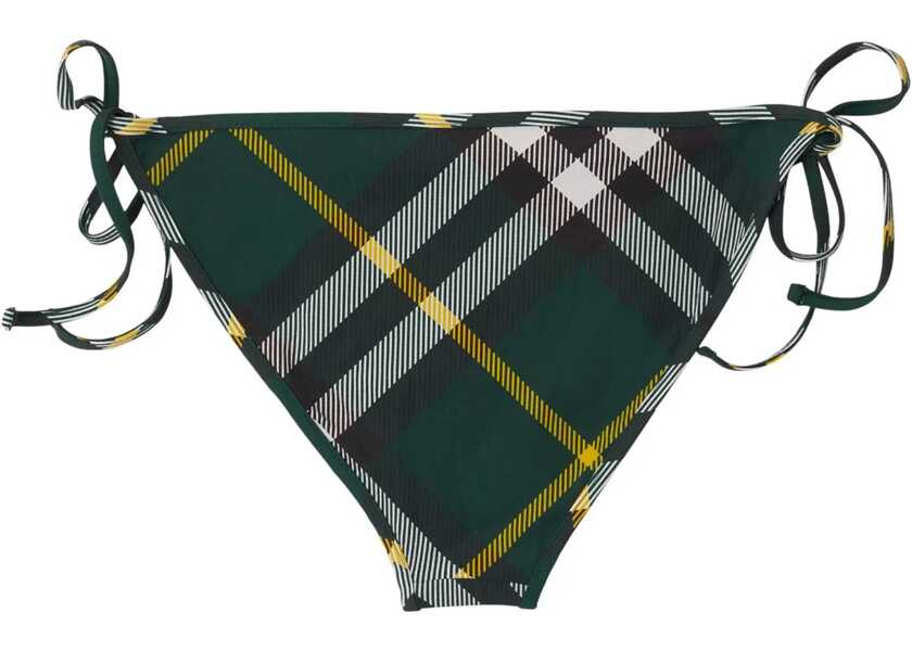 Costume de baie intregi Burberry Checkered Bikini Slip Green Femei (BM 17061509) 2
