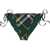 Burberry Checkered Bikini Slip Green