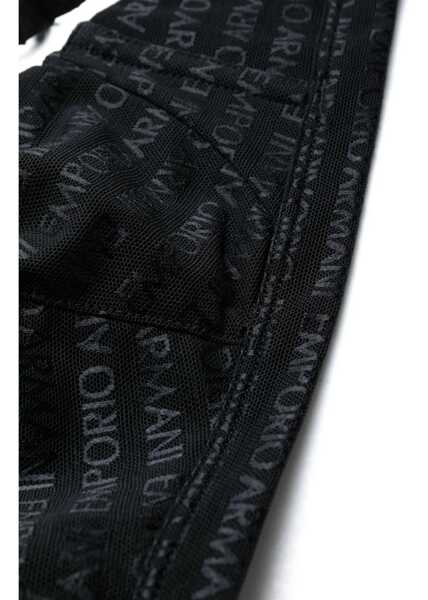 Sutiene Armani Logoed Triangle Bra Black Femei (BM 17061539) 3