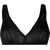 Armani Logoed Triangle Bra Black