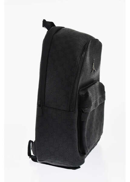 Rucsacuri Nike Jordan Logoed Backpack With Monogram Motif Black Barbati (BM 17061551) 2
