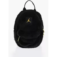 Rucsacuri Jordan Faux Fur Mini Backpack With Logo Baieti