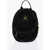 Nike Jordan Faux Fur Mini Backpack With Logo Black