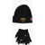 Nike Gloves And Beanie Set With Logoed Patch Black