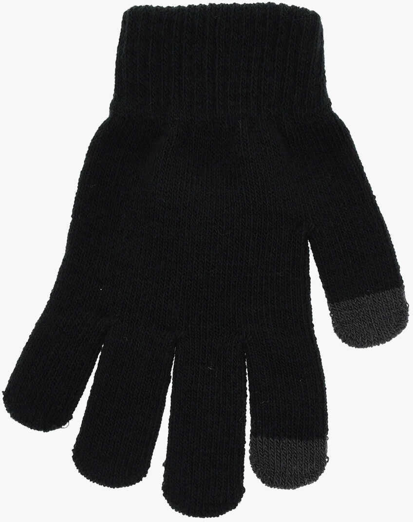 Caciuli Nike Gloves And Beanie Set With All-Over Logo Black Baieti (BM 17061563) 3