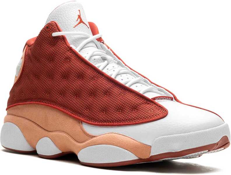 Sneakers Nike Air Jordan Faux Leather And Fabric 13 Retro High-Top Sneaker Orange Barbati (BM 17061602) 2