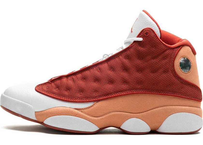 Sneakers Nike Air Jordan Faux Leather And Fabric 13 Retro High-Top Sneaker Orange Barbati (BM 17061602) 5