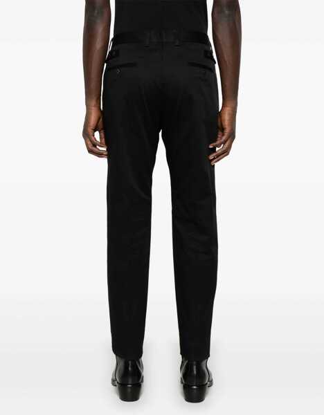 Pantaloni Dolce & Gabbana Cotton Tailored Pants BLACK Barbati (BM 17061725) 4
