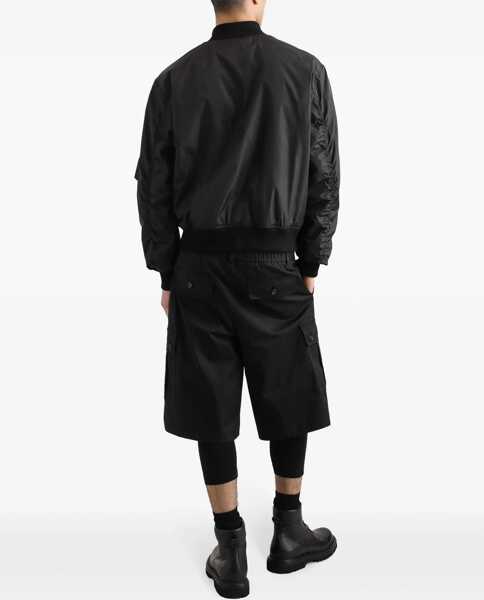 Pantaloni casual Dolce & Gabbana Cotton Cargo Bermuda Shorts BLACK Barbati (BM 17061758) 3
