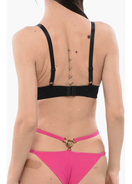 Sutiene Armani Emporio Cup Bra With All Over Logo Black Femei (BM 17061839) 2