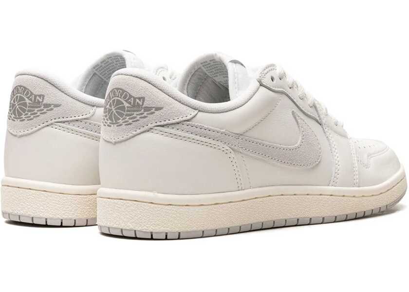 Sneakers Nike Air Jordan Solid Color Leather Low Top Sneakers White Barbati (BM 17061887) 3