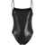 Versace One-Piece Swimsuit With Metallic Effect Black