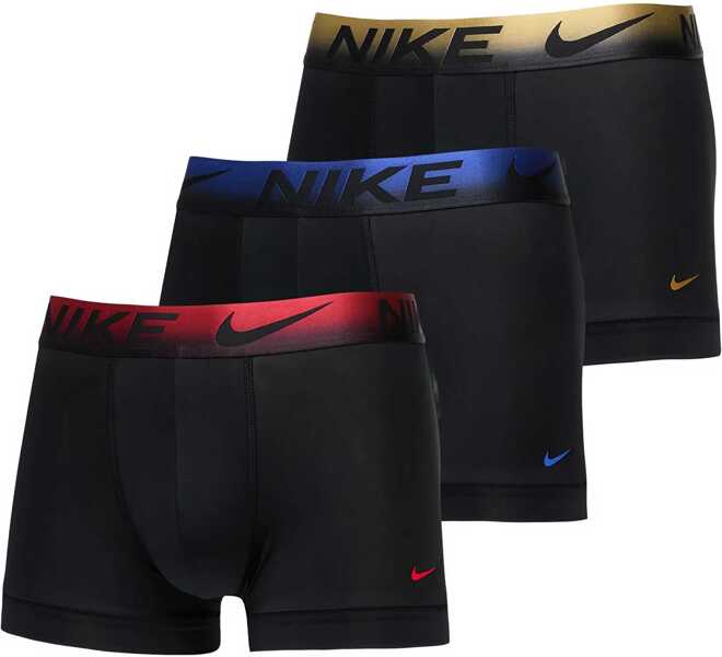 Lenjerie intima Nike Dri-Fit 3 Pairs Of Boxers Set With Gradient Logo Black Barbati (BM 17062043) 5