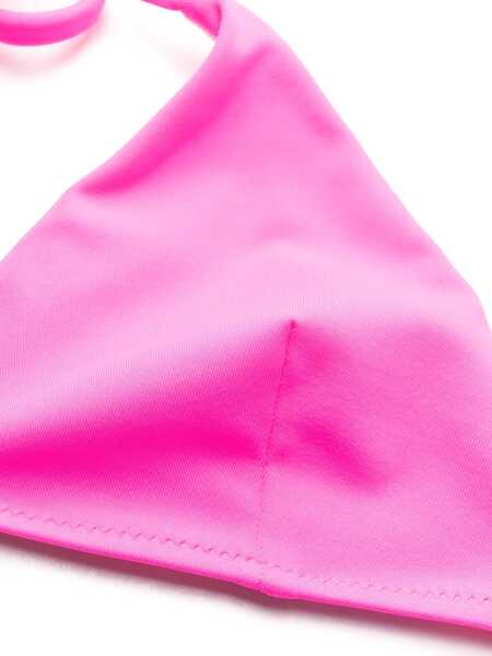 Sutiene DSQUARED2 Braided Triangle Bikini Top Pink Femei (BM 17062046) 3