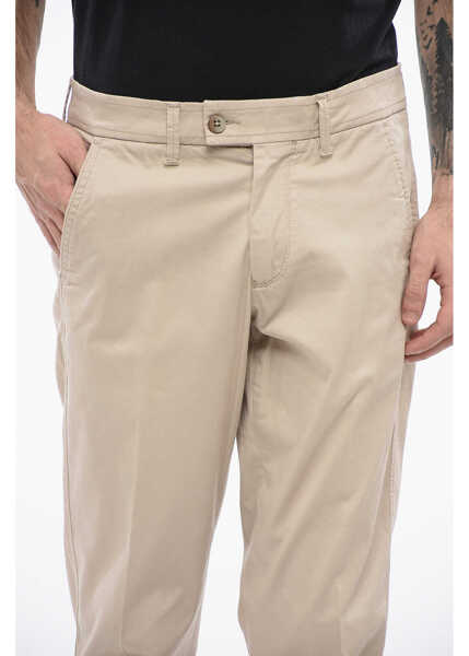 Pantaloni casual CORNELIANI Id Stretch Cotton Chino Pants Beige Barbati (BM 17062070) 3