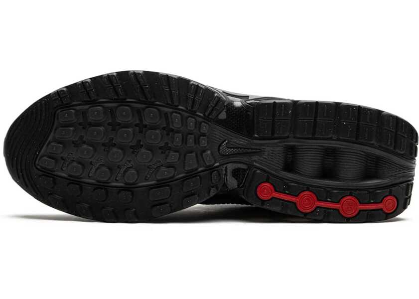 Sneakers Nike Fabric Air Max Low-Top Sneakers With Rubber Details And Air Black Barbati (BM 17062076) 4