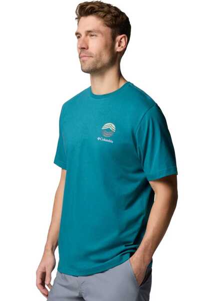 Tricouri Columbia Kettle River Outdoor Tee Green Barbati (BM 17062178) 2