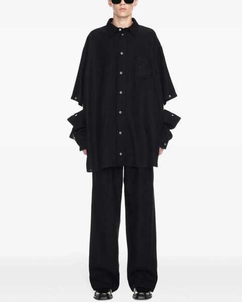 Camasi casual Off-White Linen Shirt With Removable Shirt Blue Barbati (BM 17062205) 2