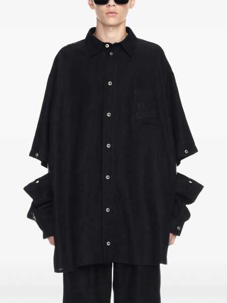 Camasi casual Off-White Linen Shirt With Removable Shirt Blue Barbati (BM 17062205) 5