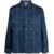 Nanushka Utility Denim Tristo Jacket Blue