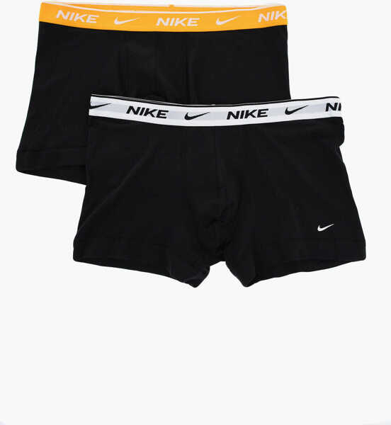 Lenjerie intima Nike Set Of 2 Stretch Cotton Boxer With Logoed Elastic Band Black Barbati (BM 17062301) 2
